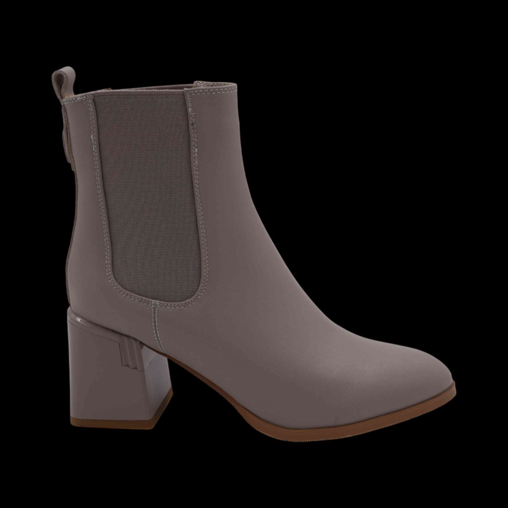 Ботинки из натуральной кожи Р-009-2 бежевые