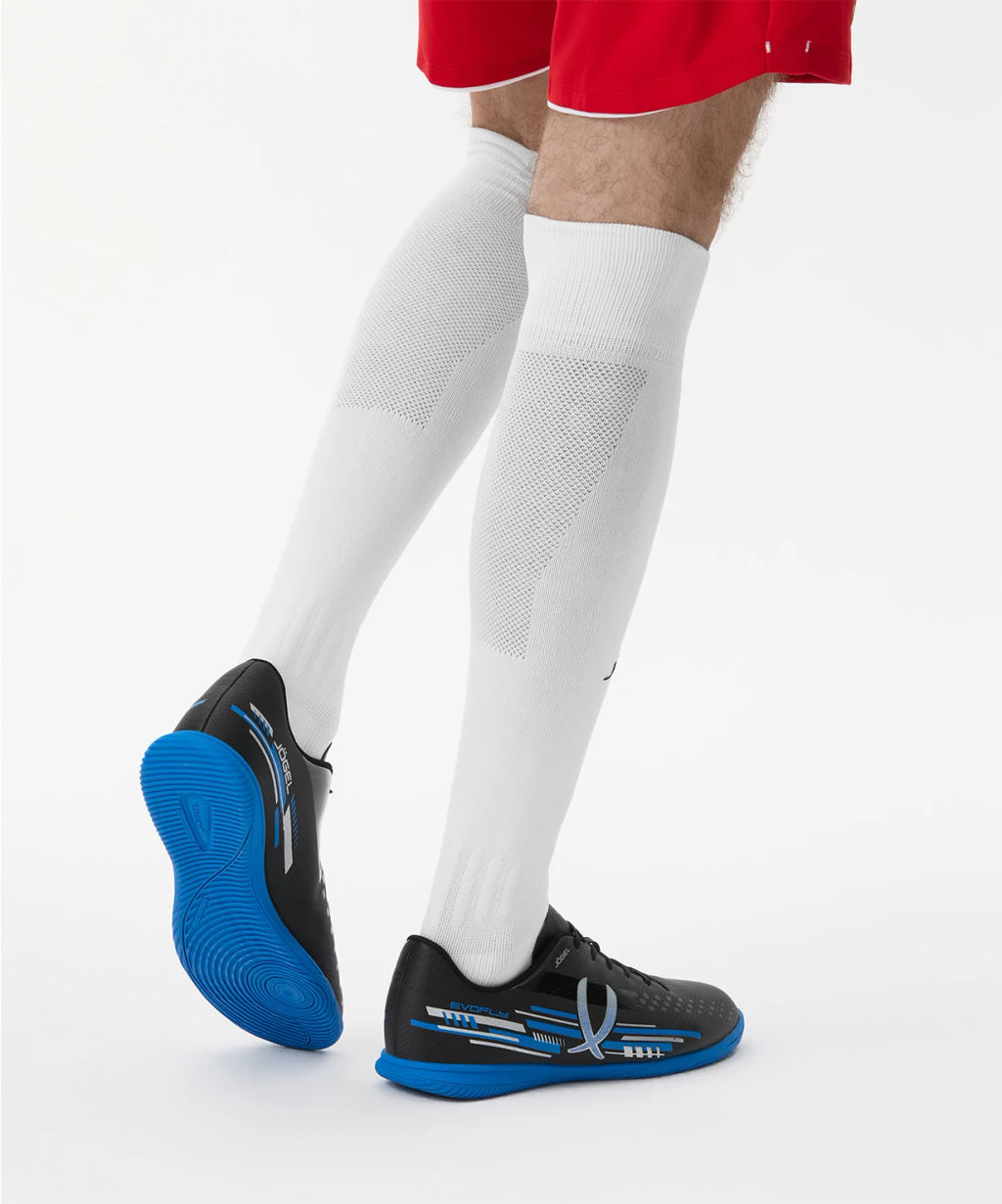 Бутсы зальные JOGEL Evofly IN Talant Black/blue  фото 10