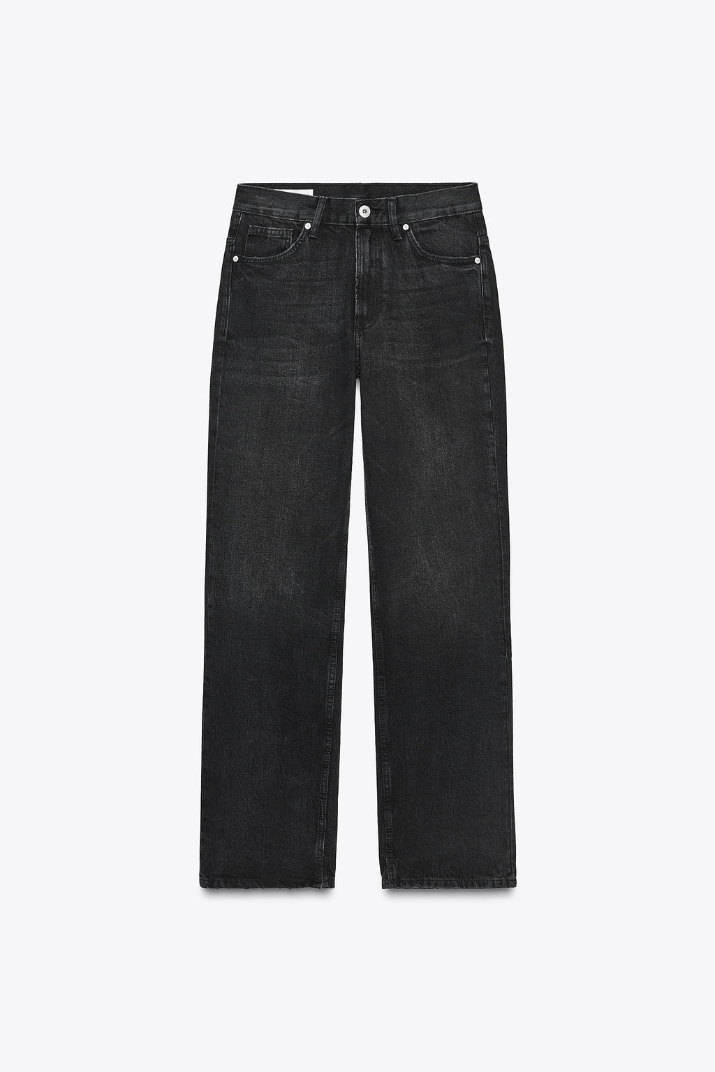 TRF STRAIGHT LOW-RISE JEANS - Zara фото 9
