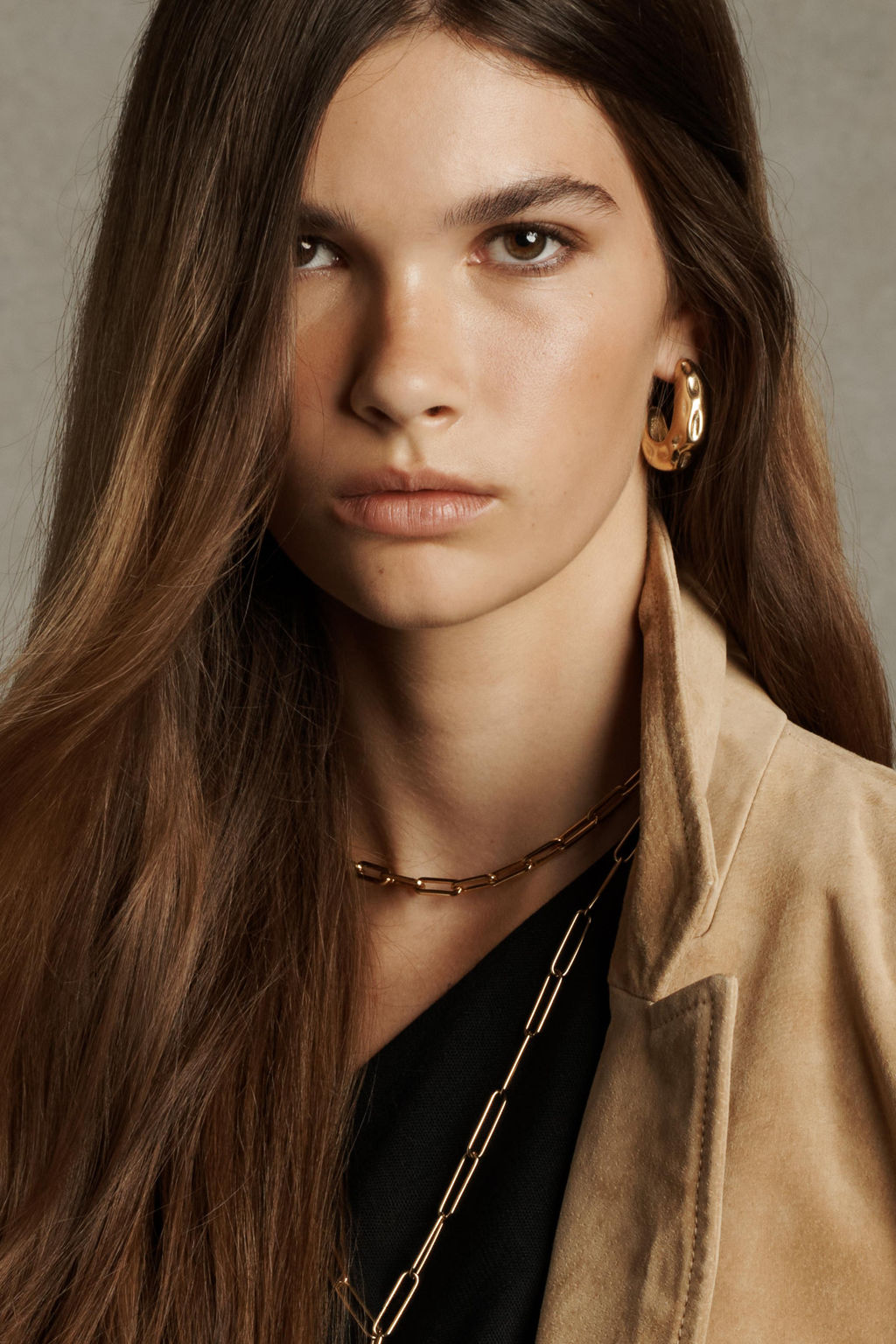 SUEDE LEATHER COAT ZW COLLECTION LIMITED EDITION - Zara фото 3