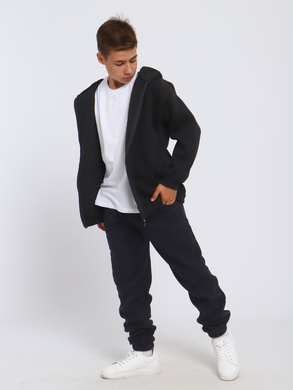 Толстовка Арктика черный Ладошки  фото 2