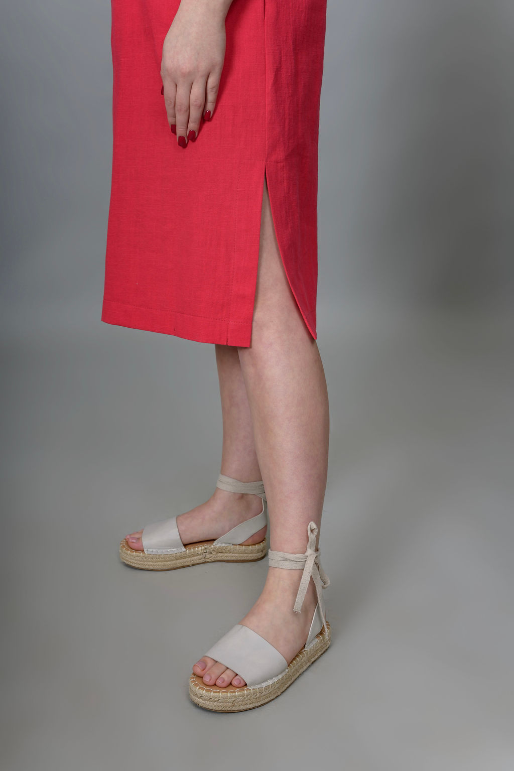 Платье- сарафан 100% крапива