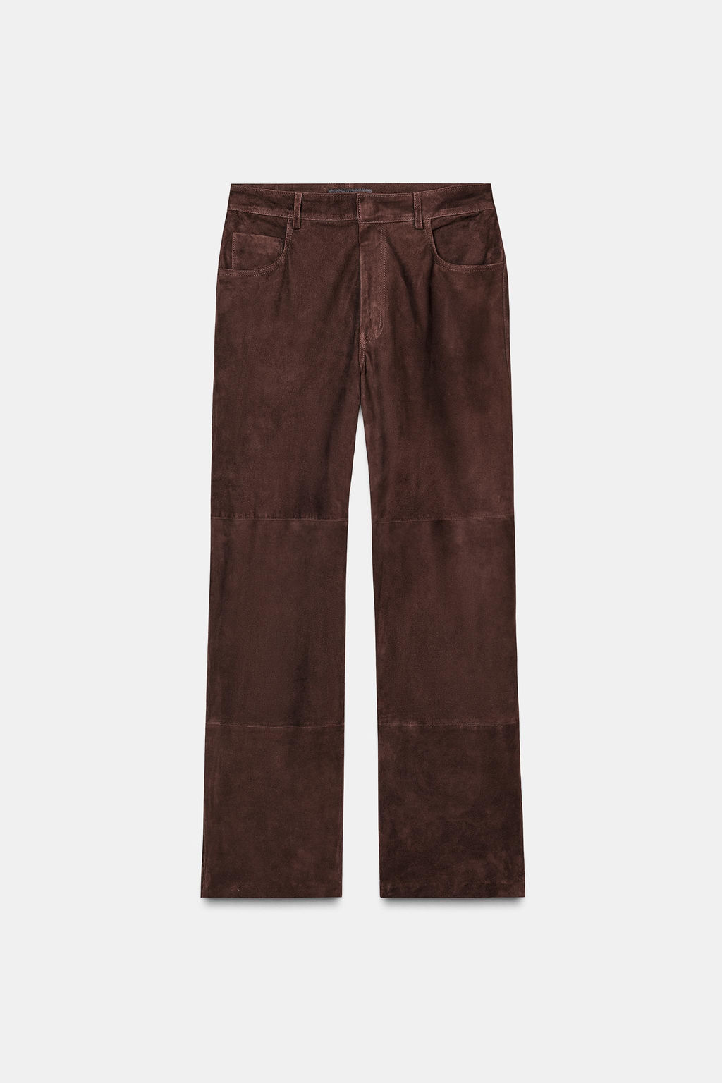 ZW COLLECTION LIMITED EDITION 100% SUEDE TROUSERS