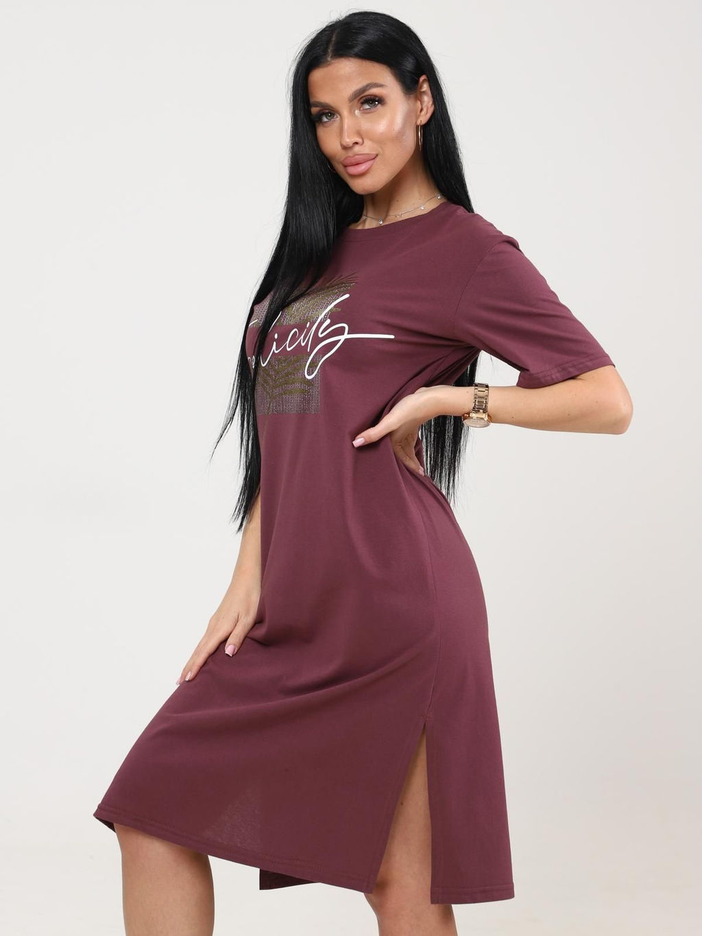 IV-CAPRIZ Сингонум - туника лиловый