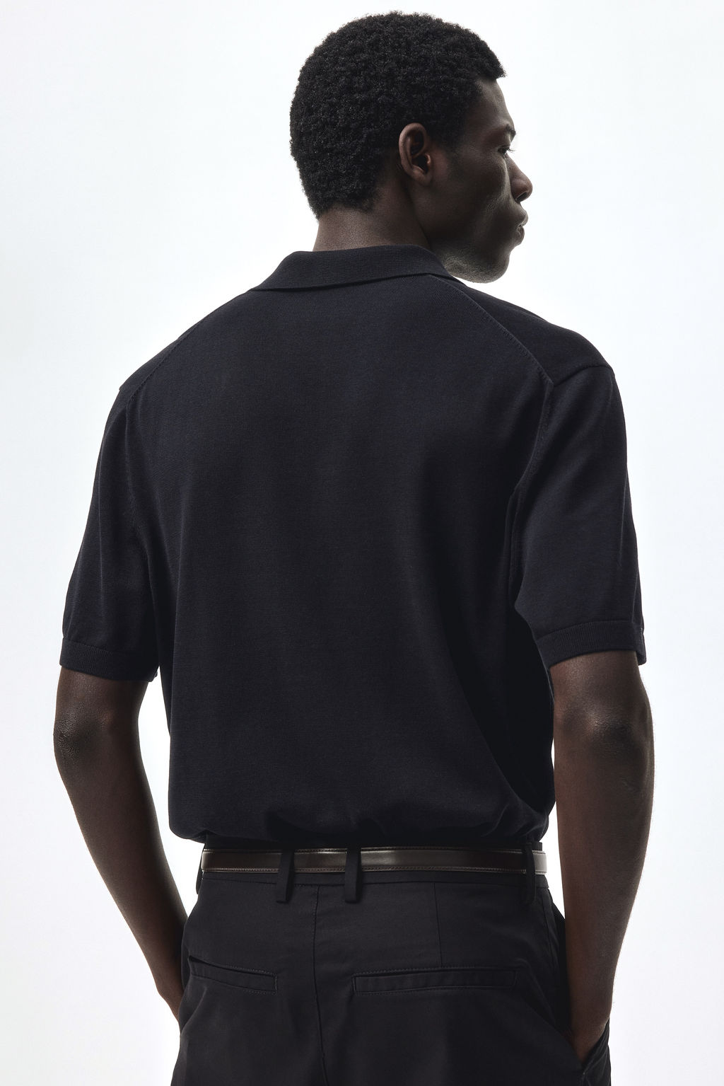 Polo en mezcla de seda Regular Fit - H&m фото 6