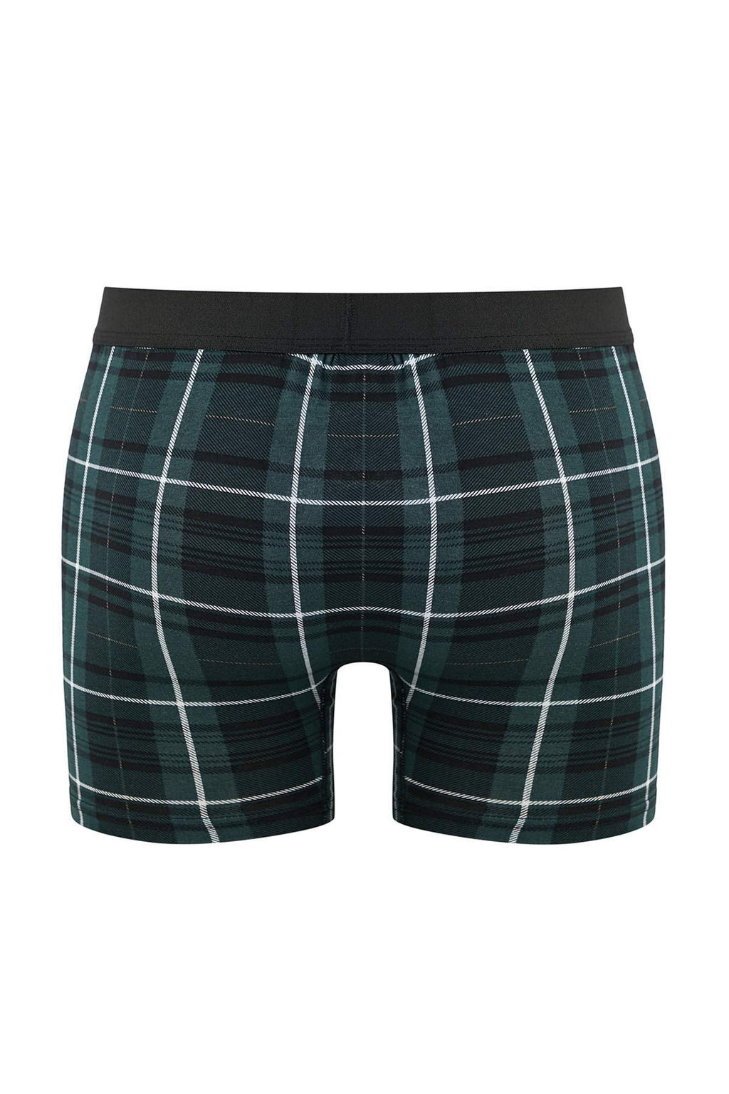 Siyah Desenli Pamuklu Likral? 3lu Boxer TMNAW26BX00000 - Trendyolmilla фото 12