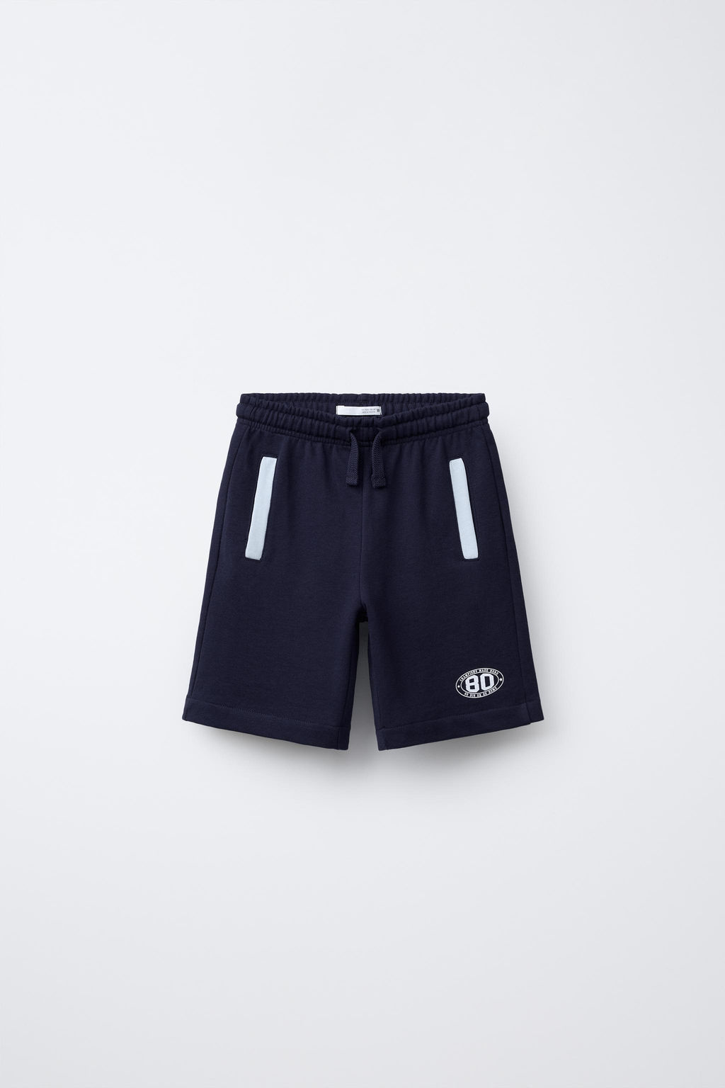 CONTRAST TRIM JOGGING BERMUDA SHORTS