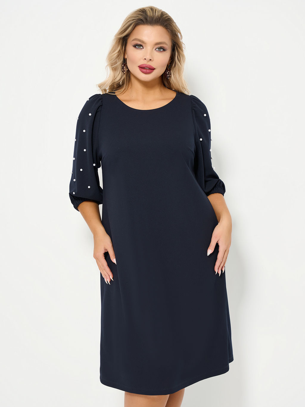 Платье 0218-2 чёрный кварц - Dora фото 23