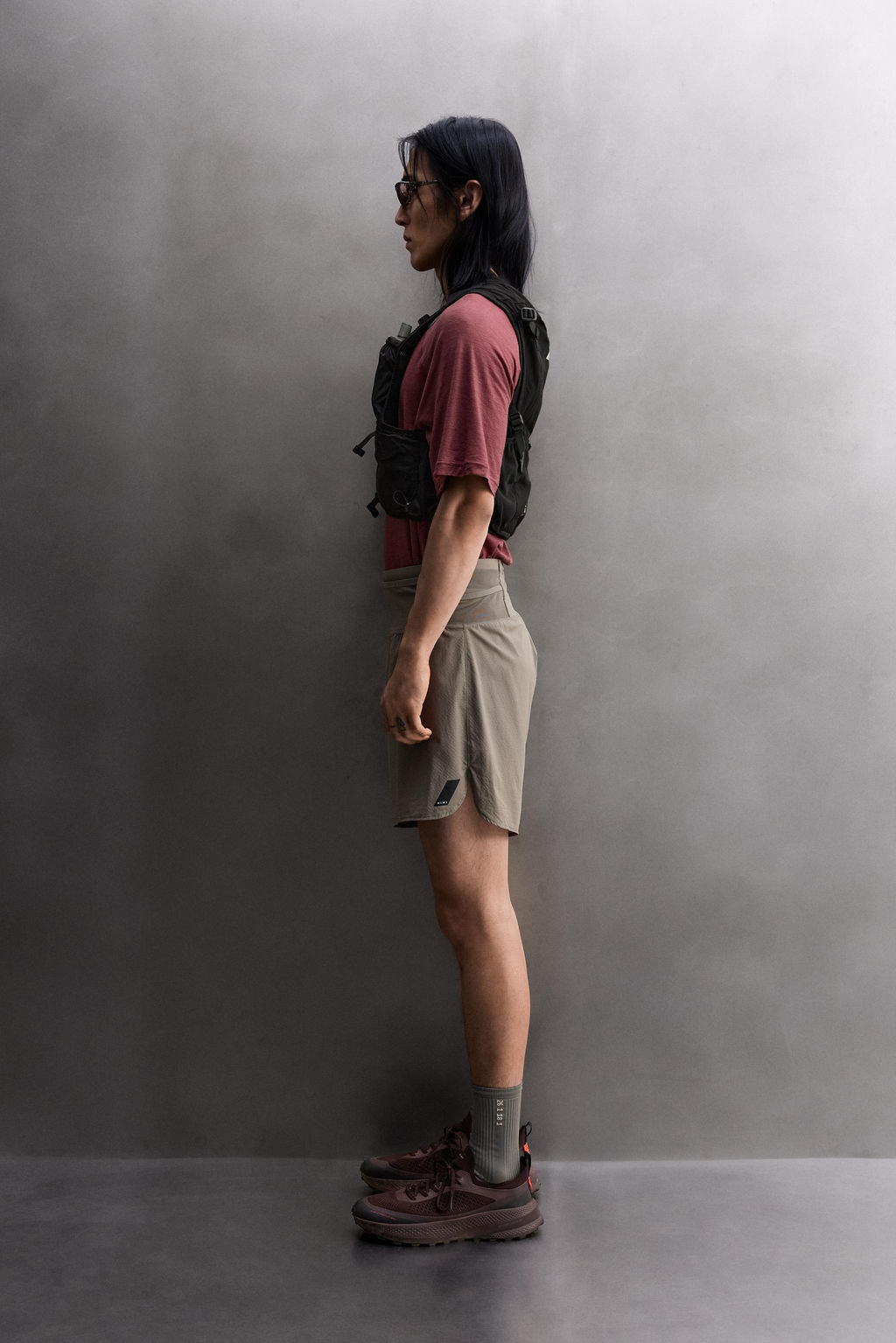 PANTALONES CORTOS TRAIL RUNNING / Gris antracita - Zara фото 15