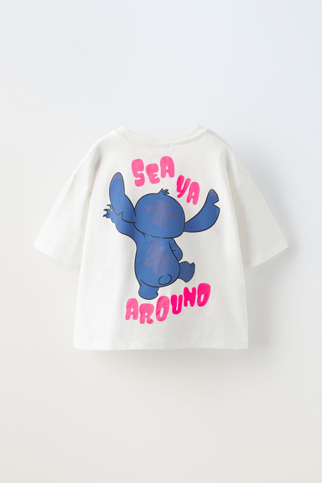 STITCH  DISNEY T-SHIRT - Zara фото 2