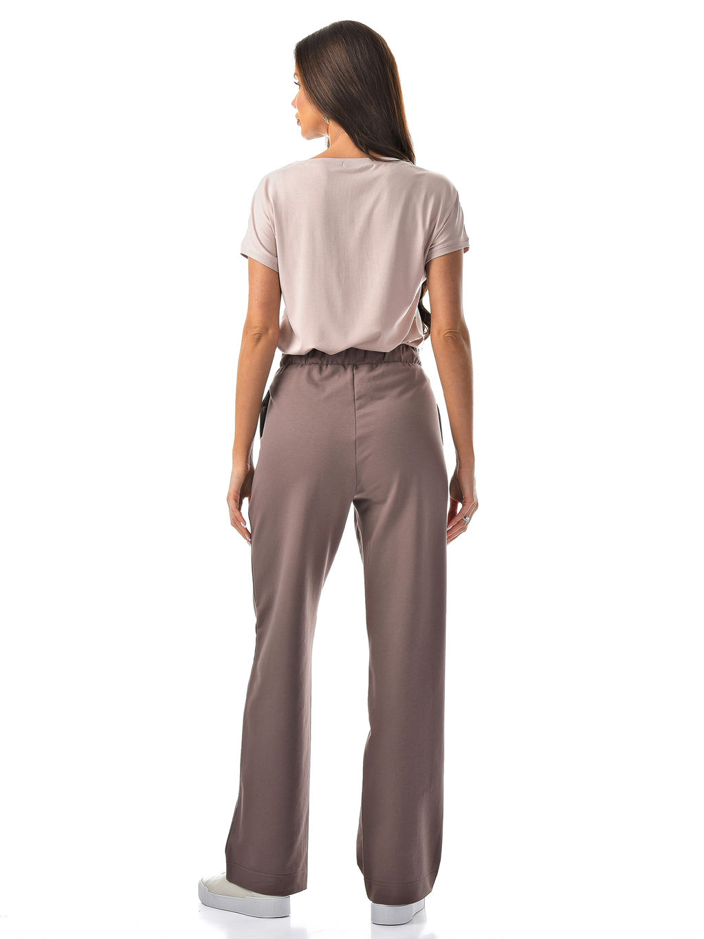 брюки  из футера 2х нитка пенье (хлопок с лайкрой) - А+б коллекция фото 14