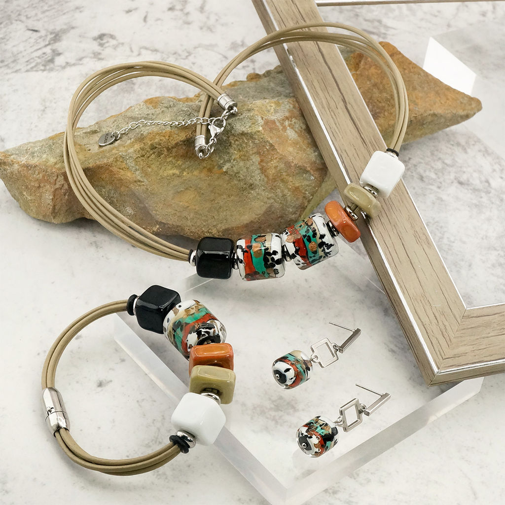 Серьги из муранского стекла VOYAGE LS3468