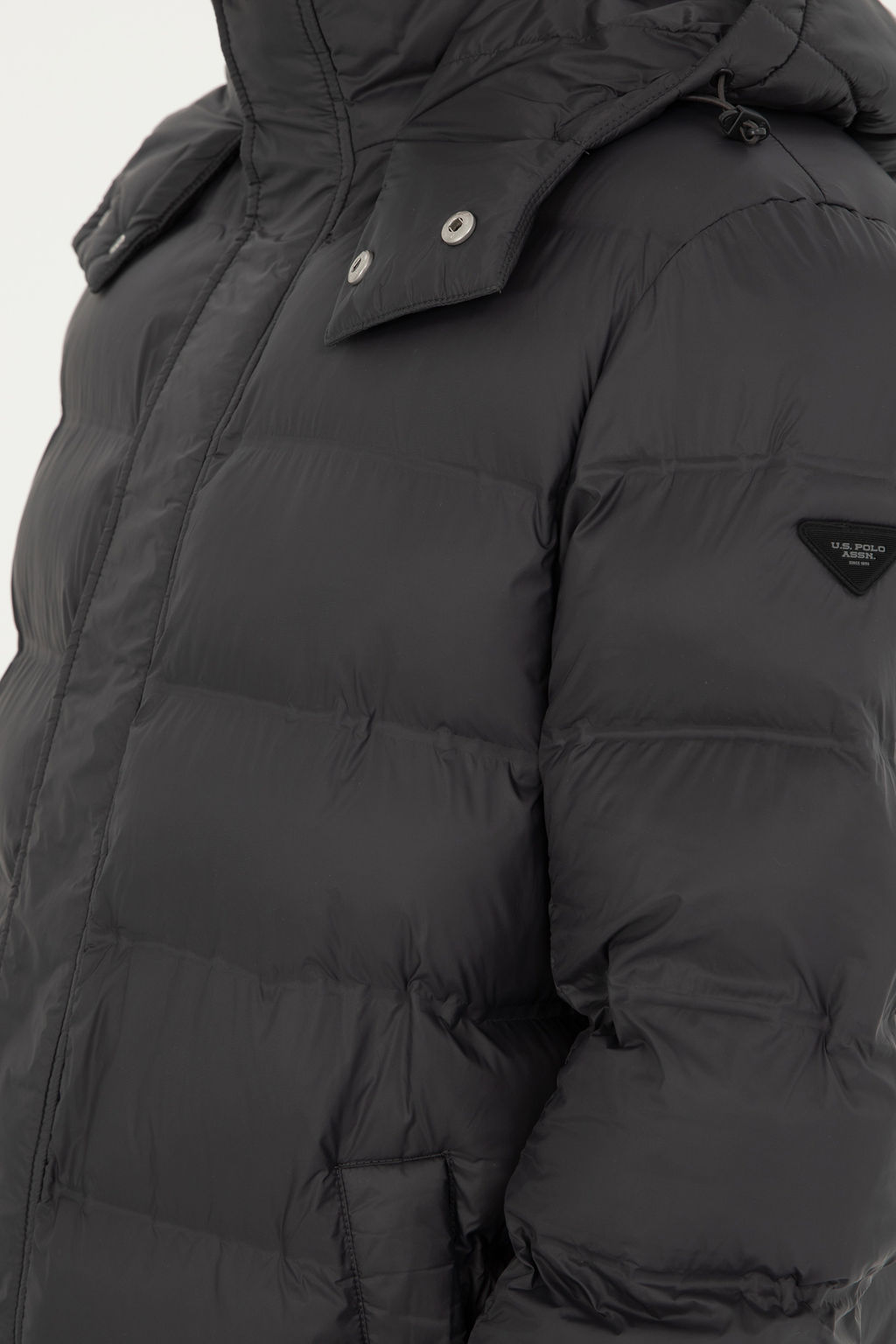 Мужское пальто антрацитового цвета Неожиданная скидка в корзине - U.s. polo assn фото 14