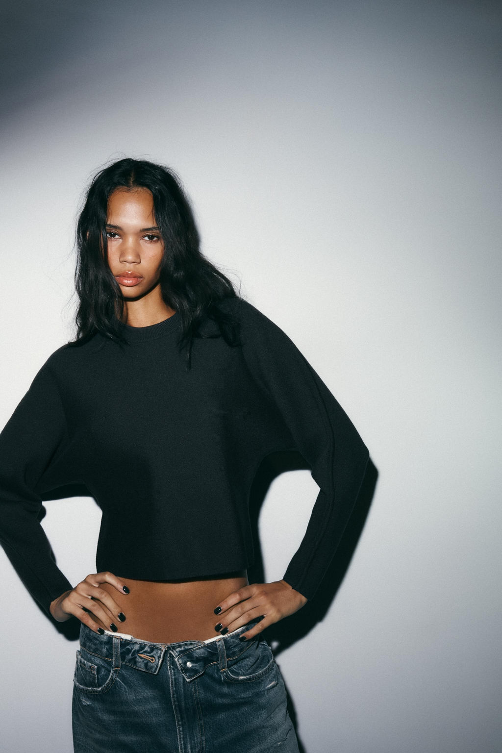 PLAIN KNIT JUMPER - Zara фото 3