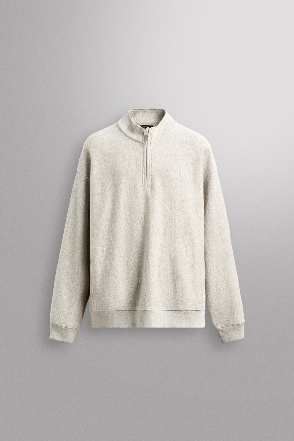 QUARTER-ZIP TRAINING SWEATSHIRT - Zara фото 6