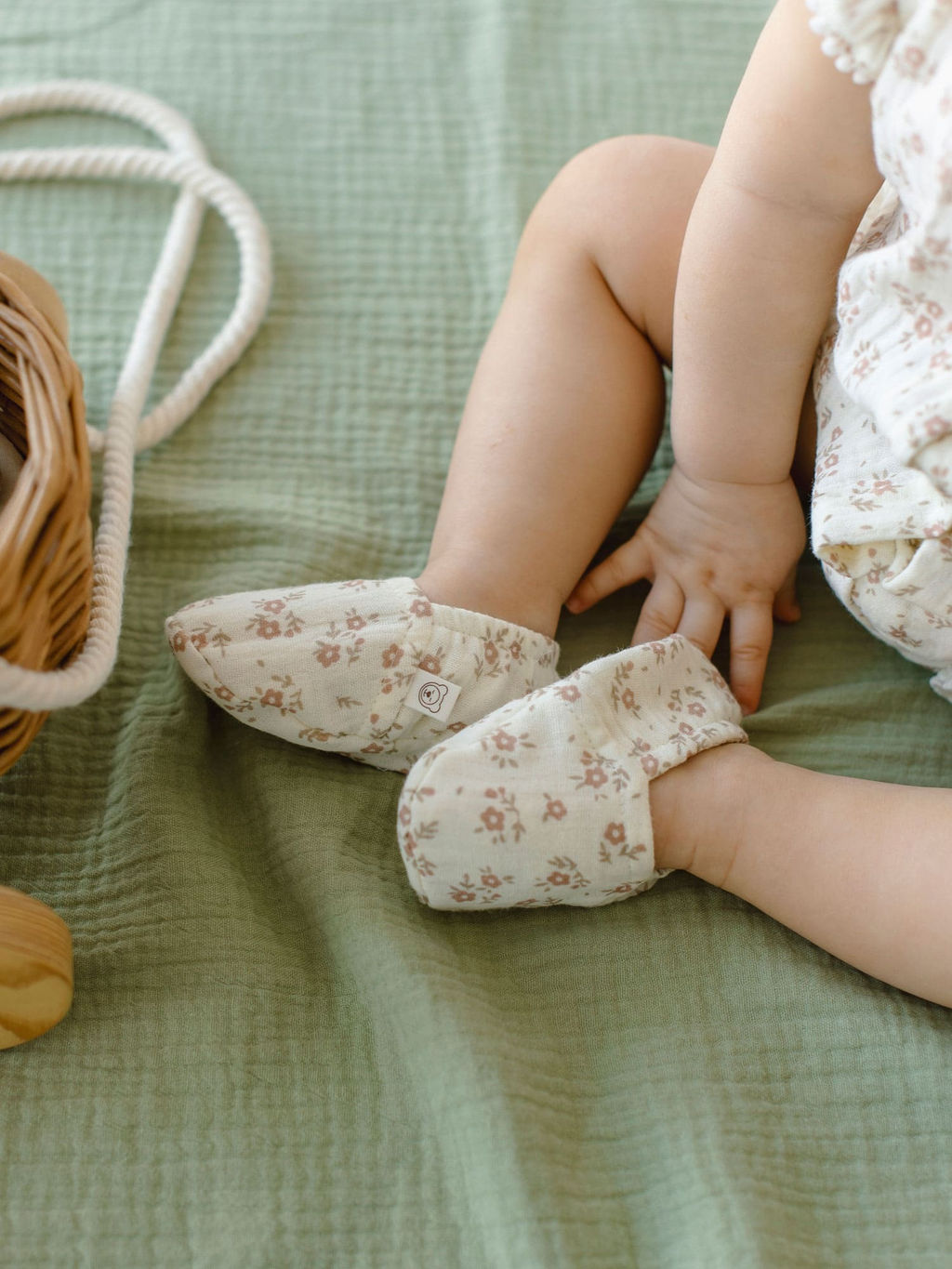 Пинетки муслиновые Примула 0+ - Bungly фото 2