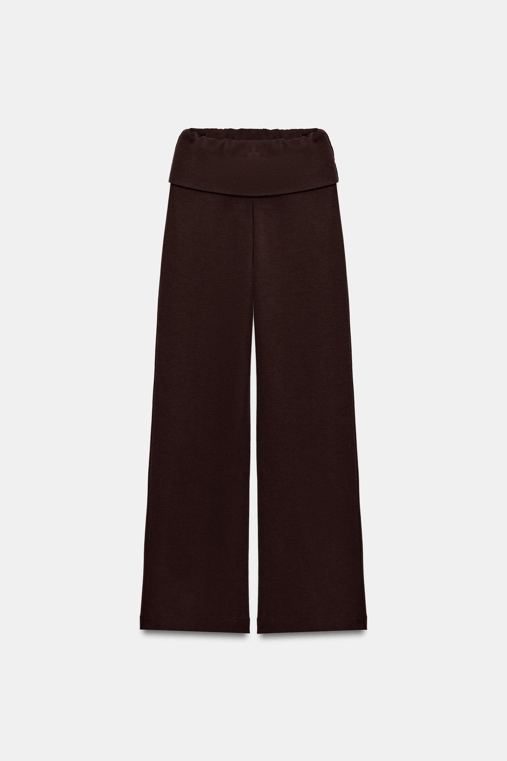 PANTAL?N INTERLOCK EFECTO LAVADO / Marr?n - Zara фото 5