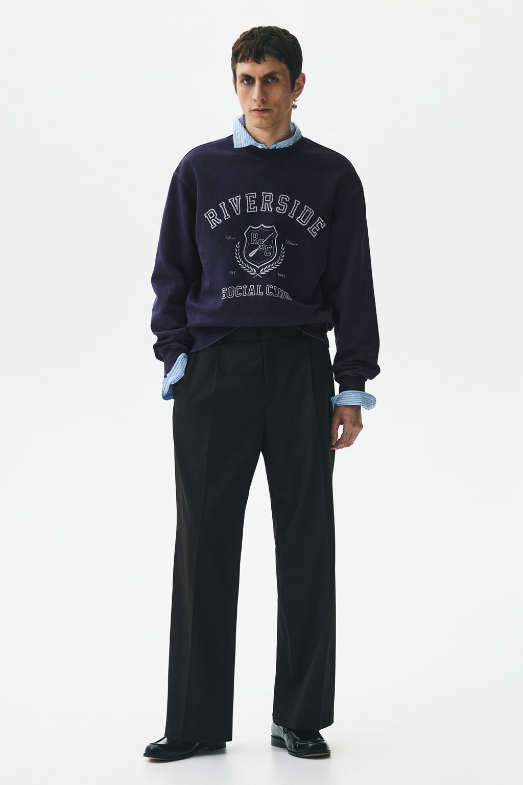 Sudadera estampada Loose Fit - H&m фото 5