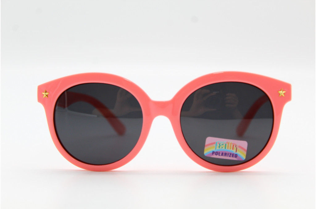 Солнцезащитные очки Feillis Polarized (детские) 66639 46-17-130 розовые