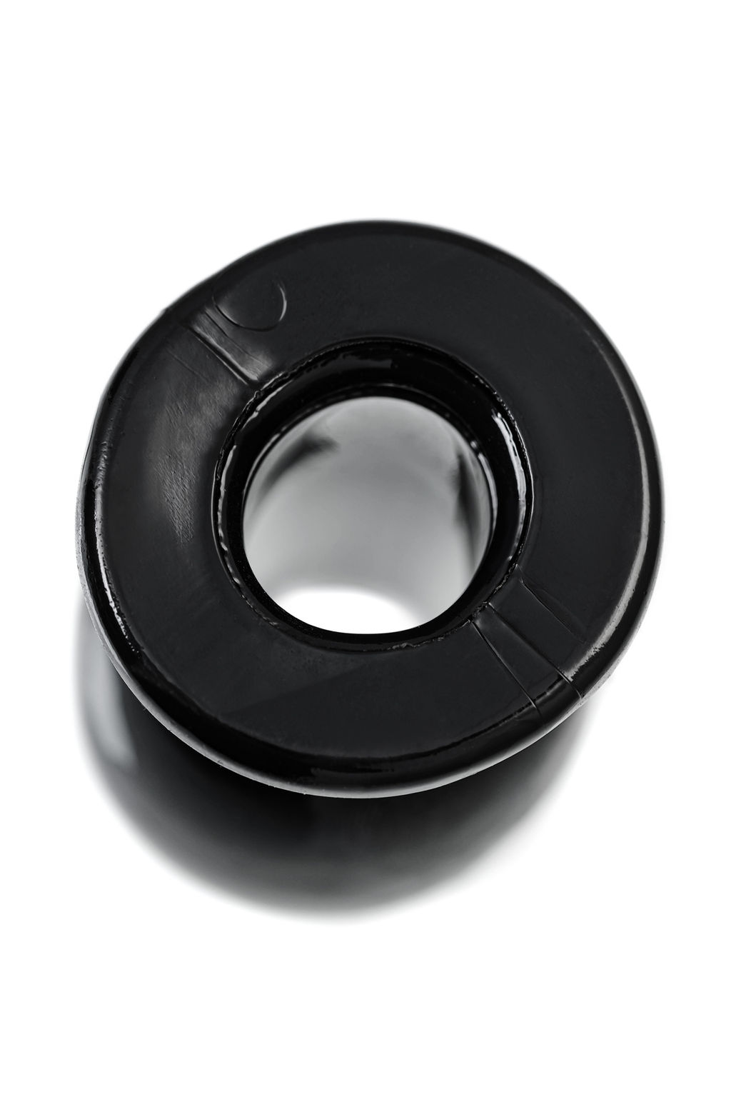 Анальная втулка TOYFA Basic S, TPE, чёрная, 6 см  фото 11