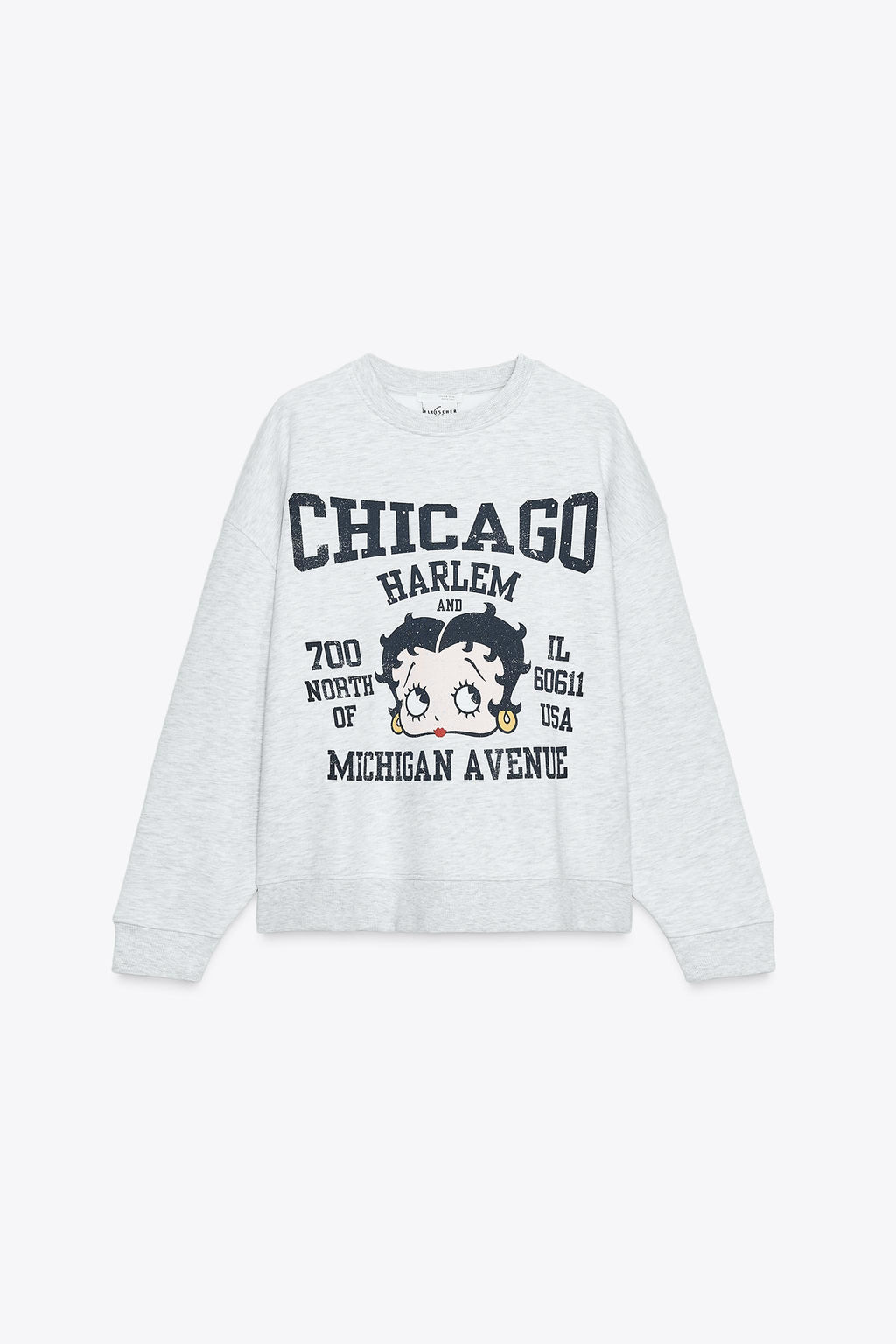 SWEATSHIRT WITH BETTY BOOP PRINT - Zara фото 6