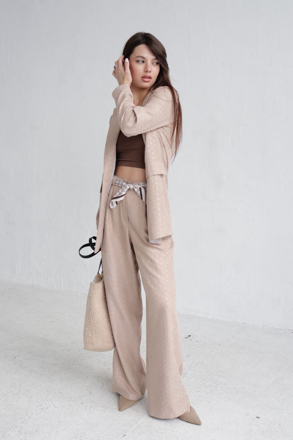 Жакет удлинённый с английским воротником - Martichelli фото 128