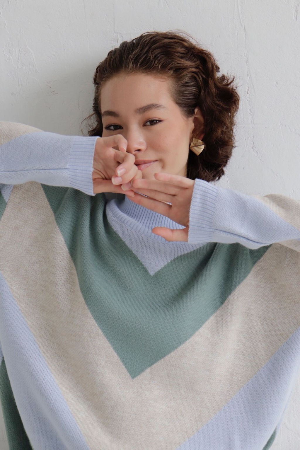 10344 Свитер мятно-голубой - Martichelli фото 10