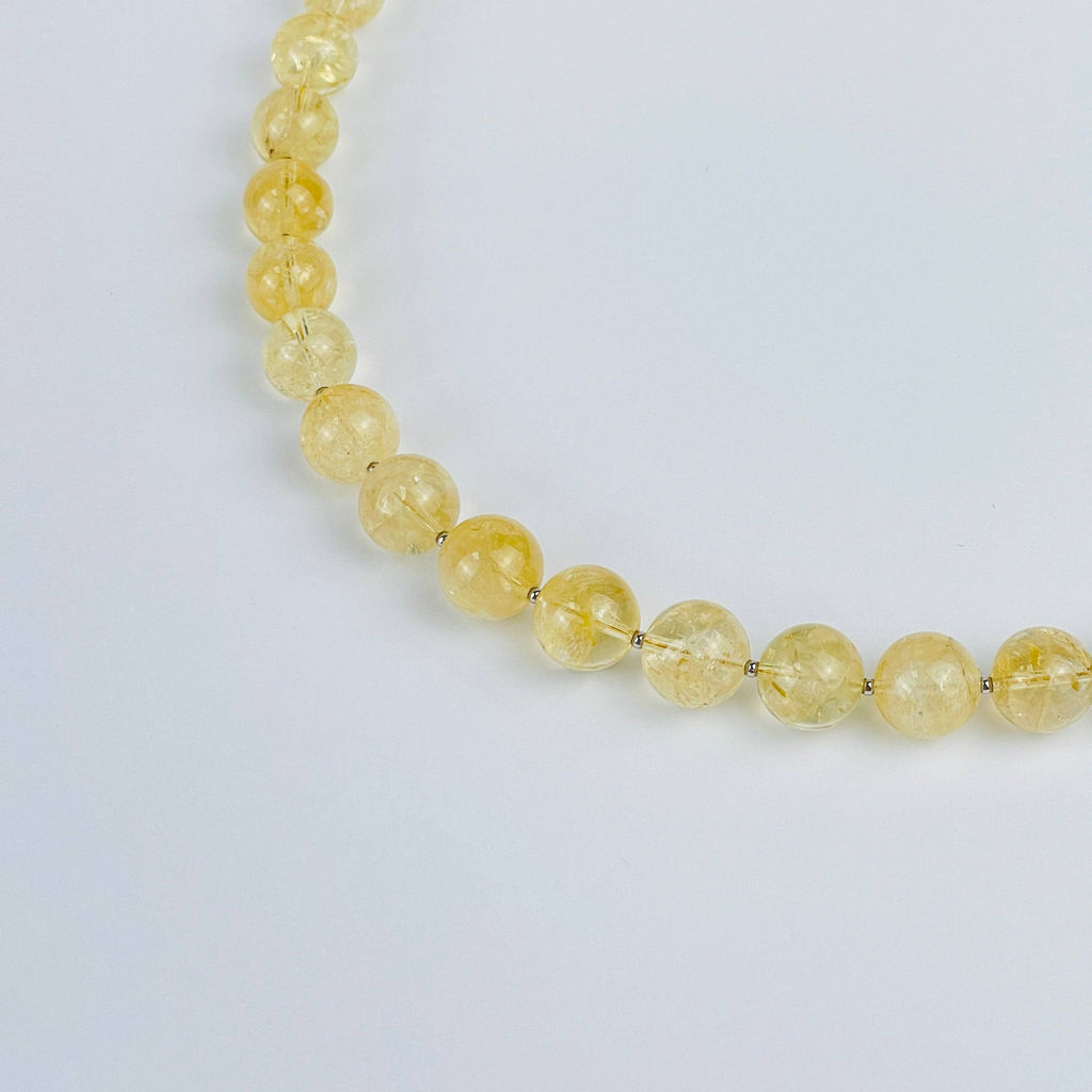 Колье из Цитрина на увеличение - Радуга самоцветов фото 2