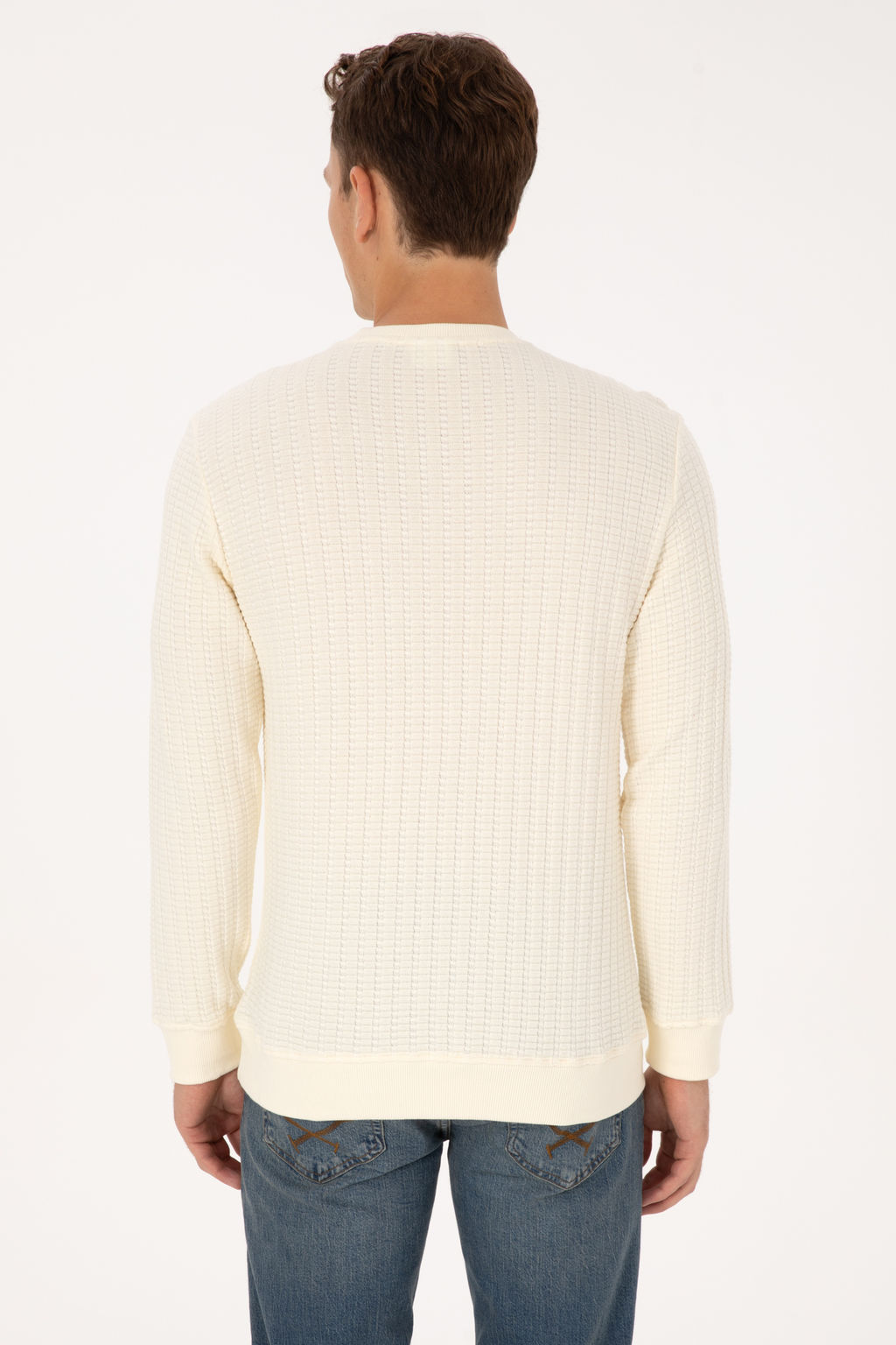 Erkek Krem Sweatshirt - U.s. polo assn фото 12