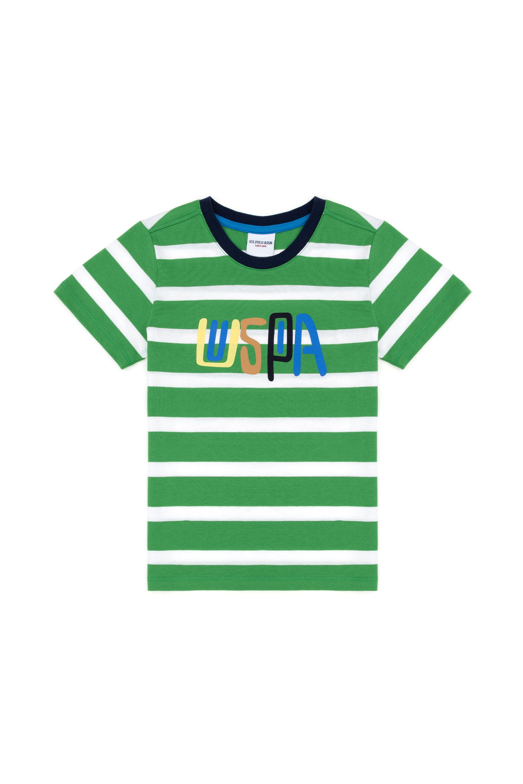 U. S. Polo Assn / Зеленая футболка с круглым вырезом для мальчиков - U.s. polo assn фото 4