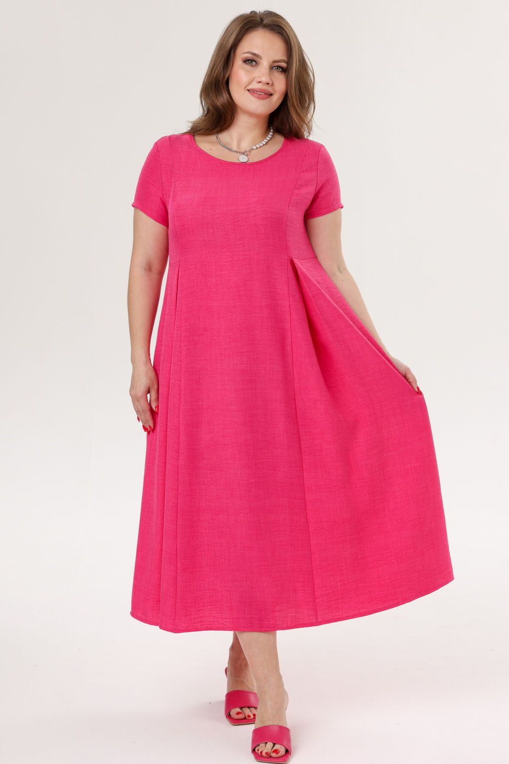 Платье женское 6076/04/Светло-зеленый - Rise фото 5