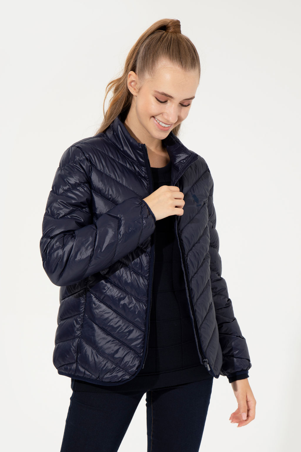 Kad_n Lacivert Mont - U.s. polo assn фото 3