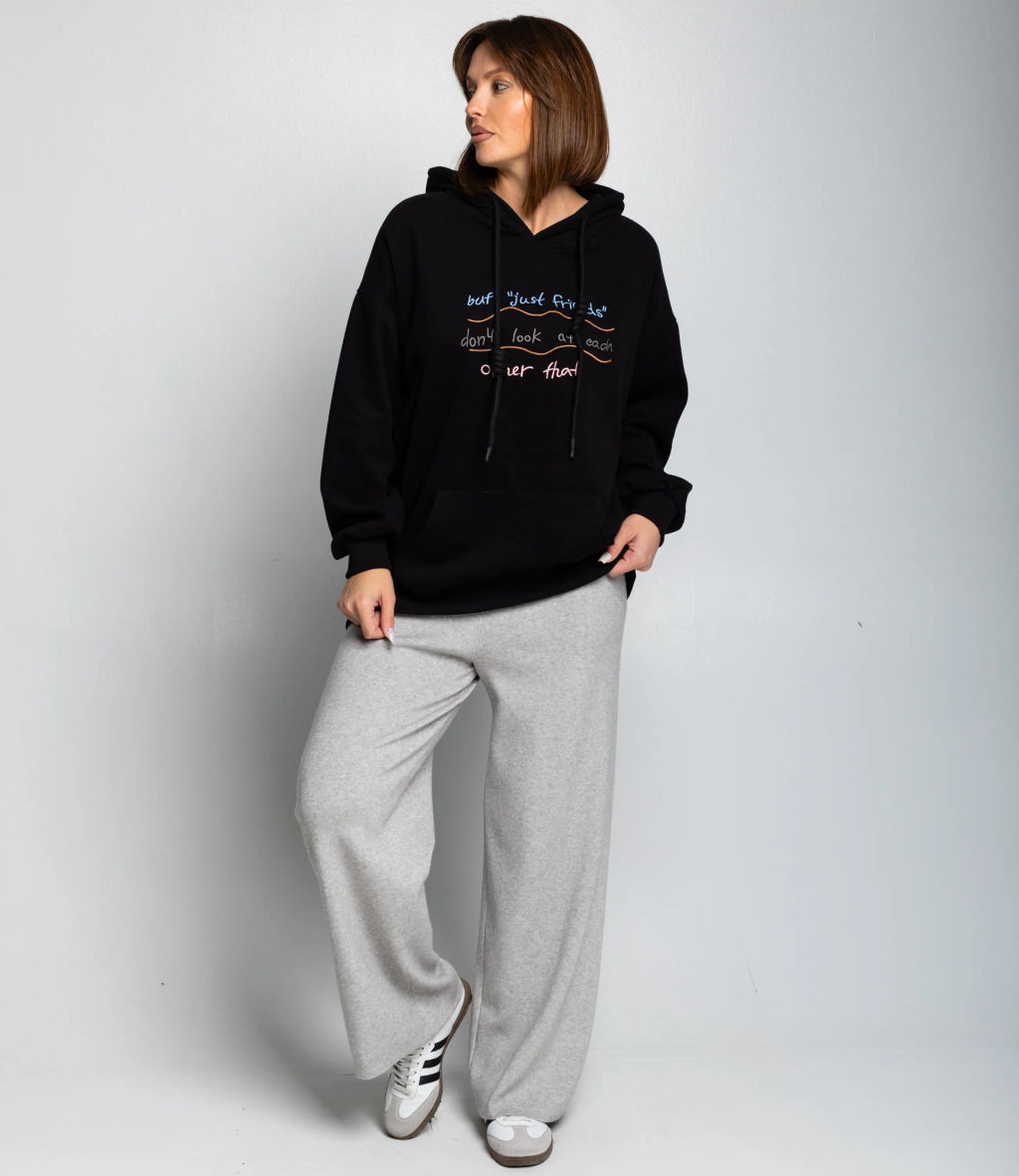 Худи #КТ3629, чёрный