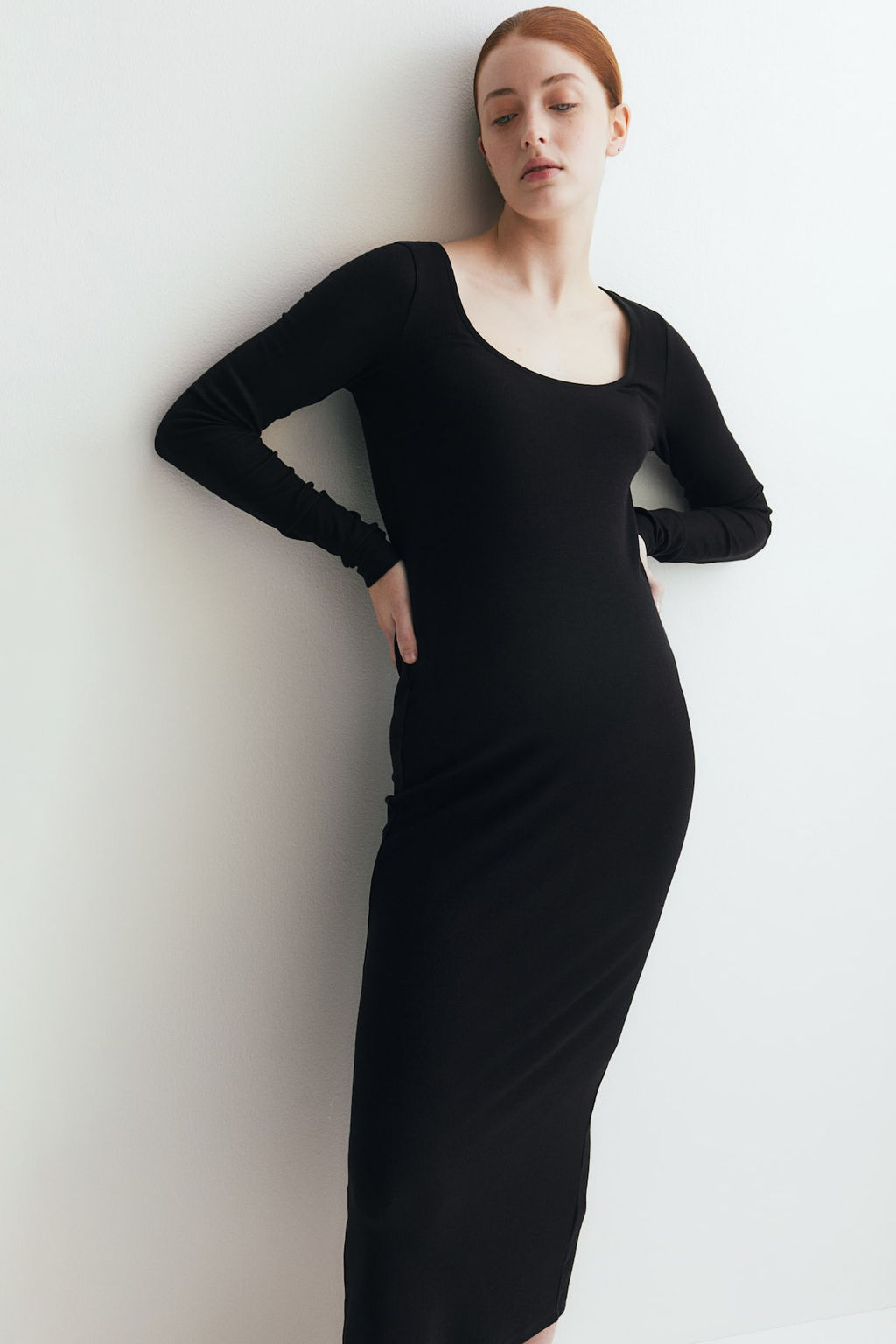 MAMA Vestido de canale con escote en U - H&m фото 3