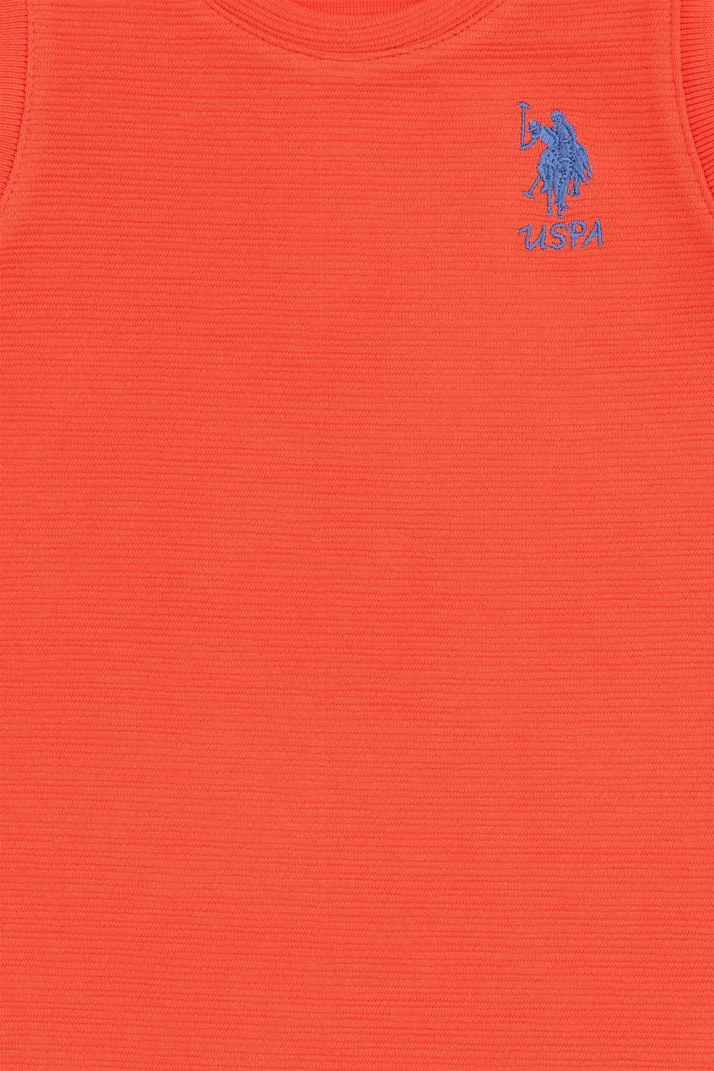 Вязаное платье без рукавов с цветком граната для маленьких девочек Неожиданная скидка в корзине - U.s. polo assn фото 3