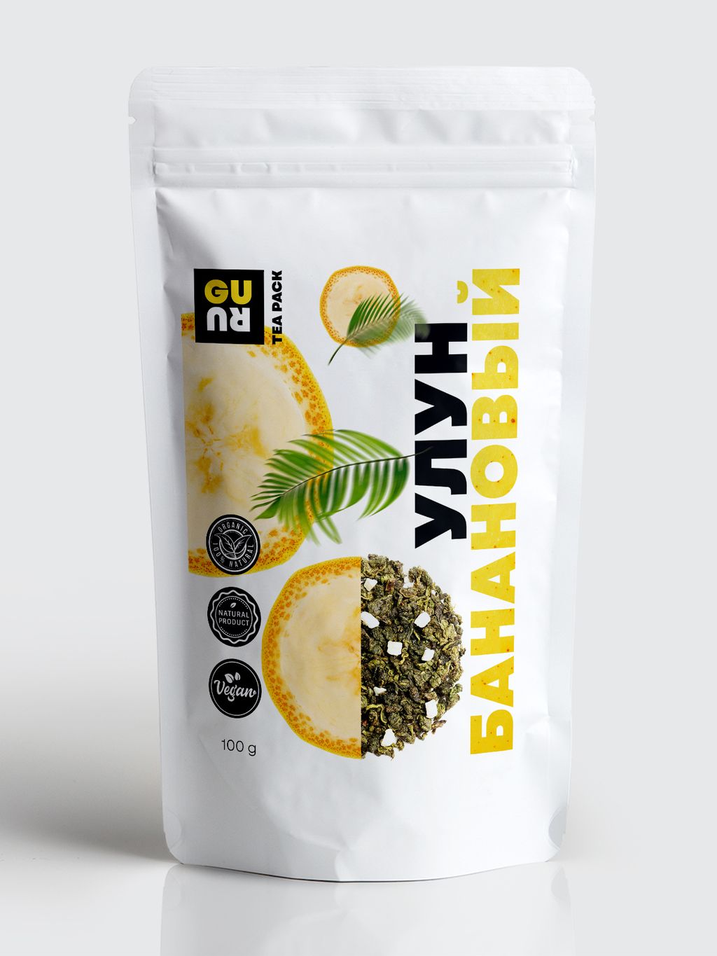 Guru Чай Улун банановый 100 гр.  фото 2