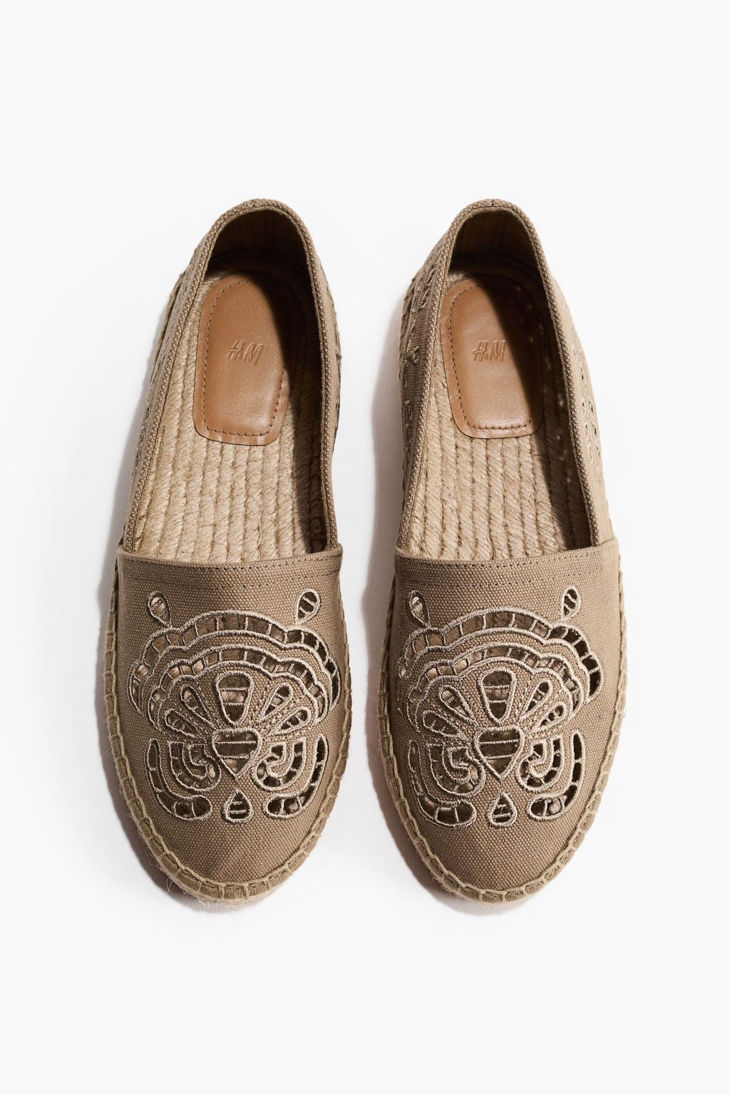 Alpargatas con bordado ingl?s - H&m фото 6