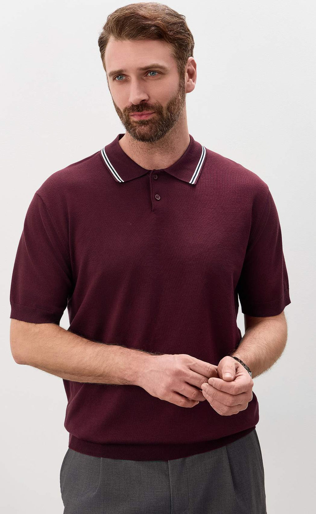 Поло P611-1536 bordo - Primm фото 8