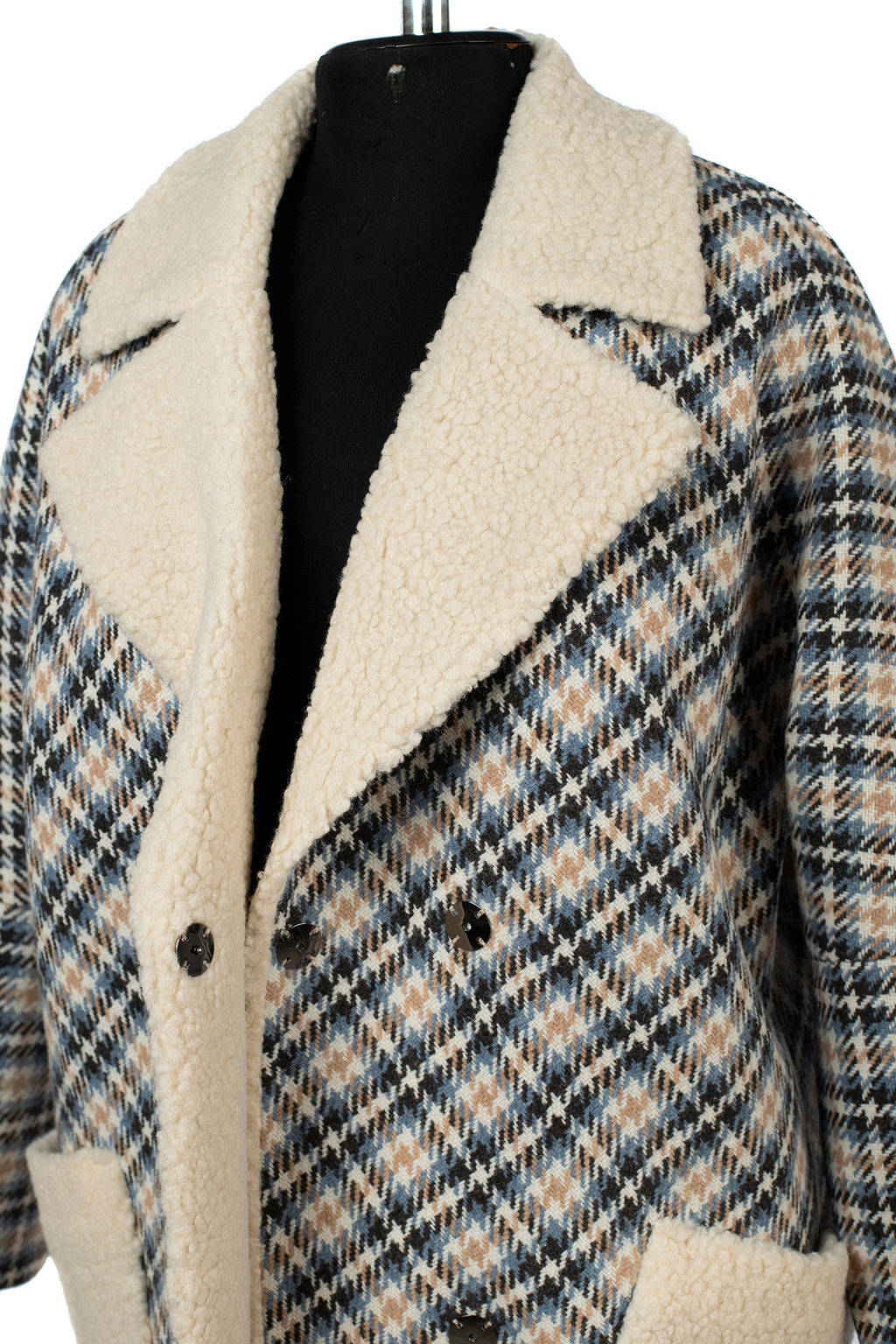 02-3152 Пальто женское утепленное (пояс) - El podio фото 10