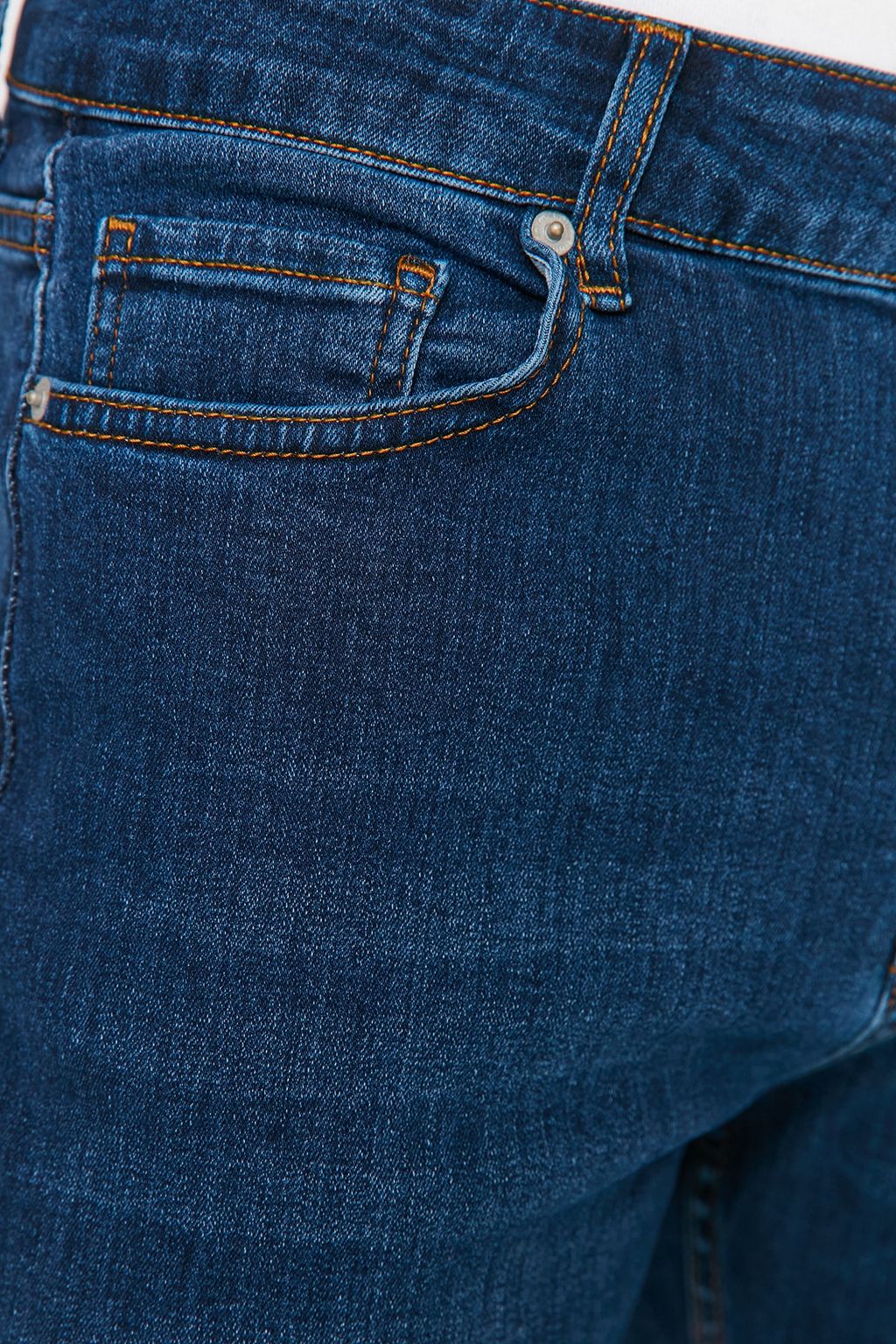 TRENDYOL MAN Lacivert Esnek Kumas Regular Fit Jeans Kot Pantolon TMNAW23JE00036 - Trendyolmilla фото 4