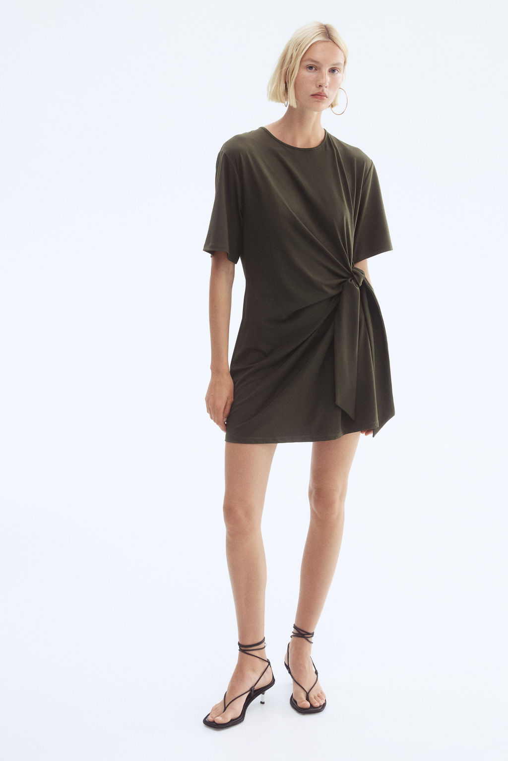 Vestido con detalle de nudo - H&m фото 5