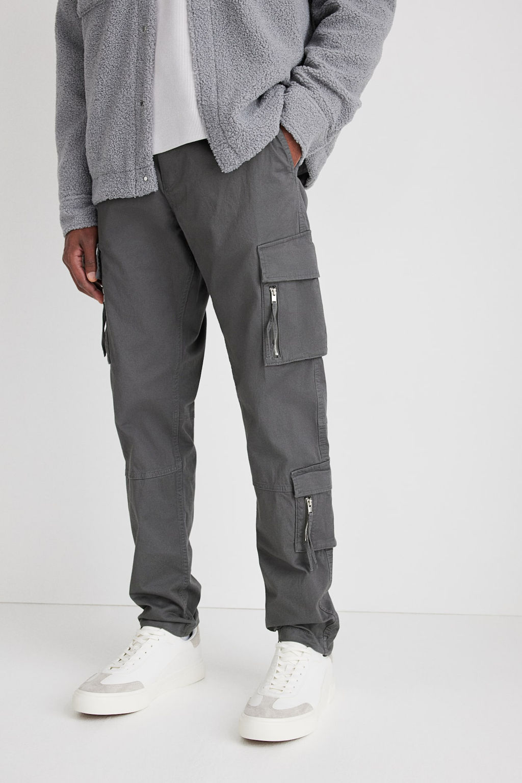 Pantalon cargo Slim Fit - H&m фото 2