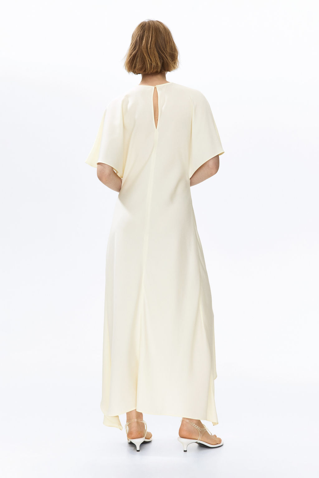 Vestido midi de sat?n - H&m фото 5