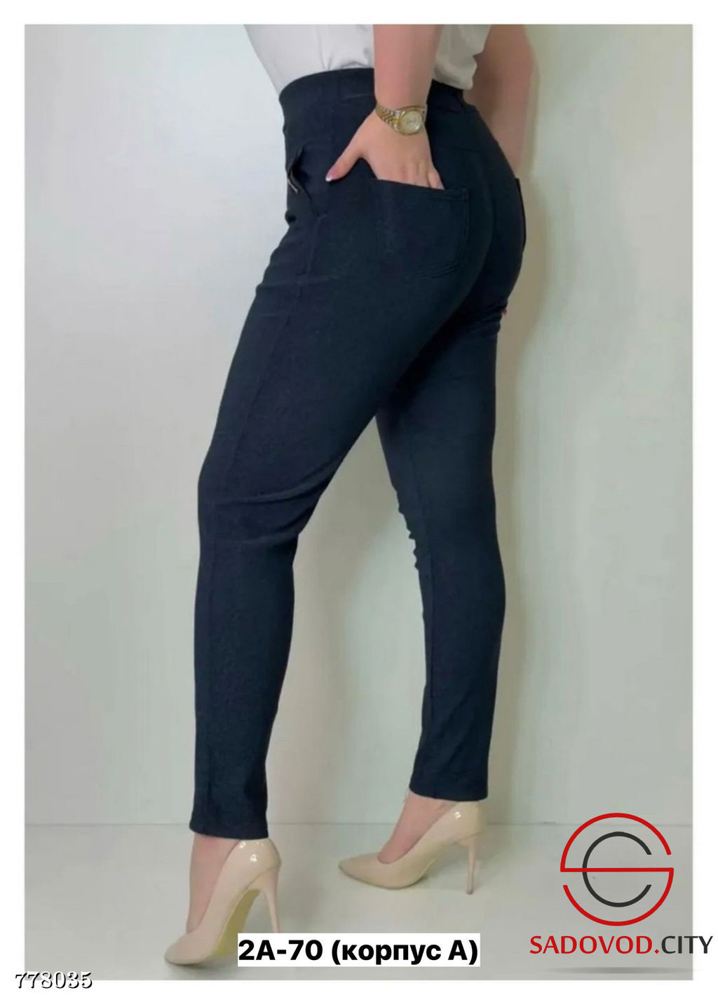 Брюки узкие женские классические - Bruno фото 3