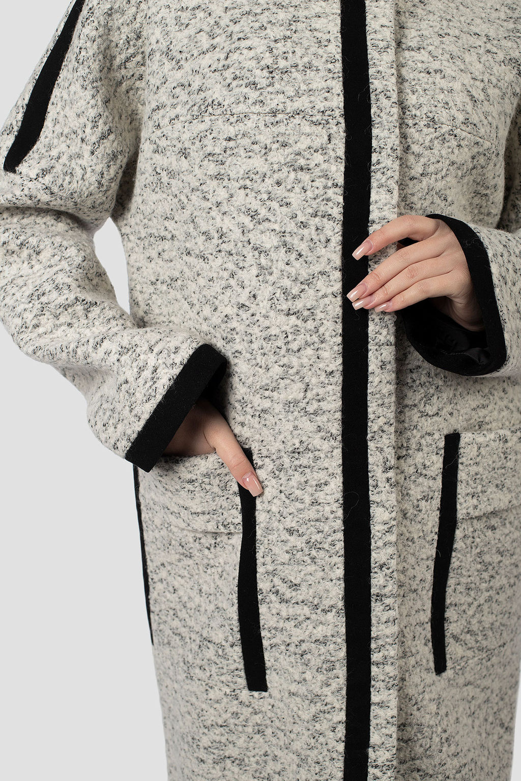 01-11970 Пальто женское демисезонное - El podio фото 7