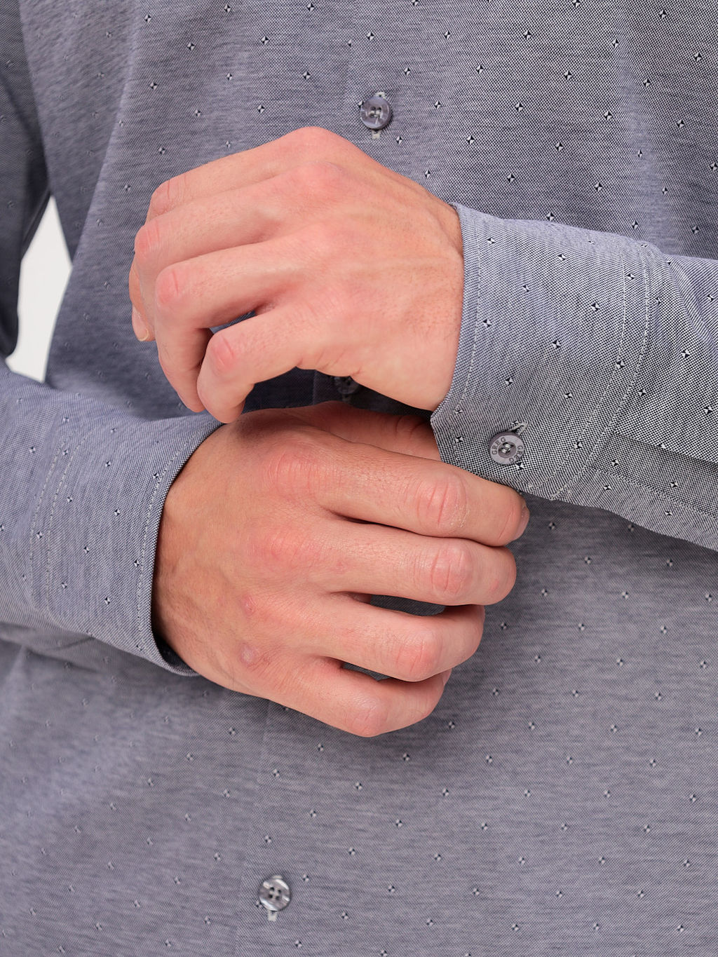 Сорочка мужская длинный рукав GREG 333/131/0811/ZN  фото 4