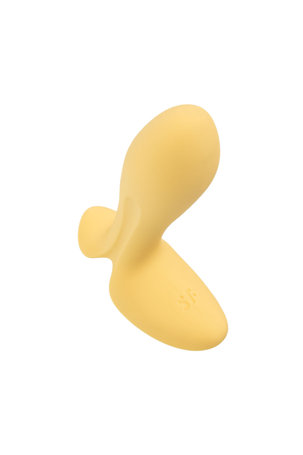 Анальный вибратор Satisfyer Intensity Plug, силикон, желтый, 9 см  фото 6