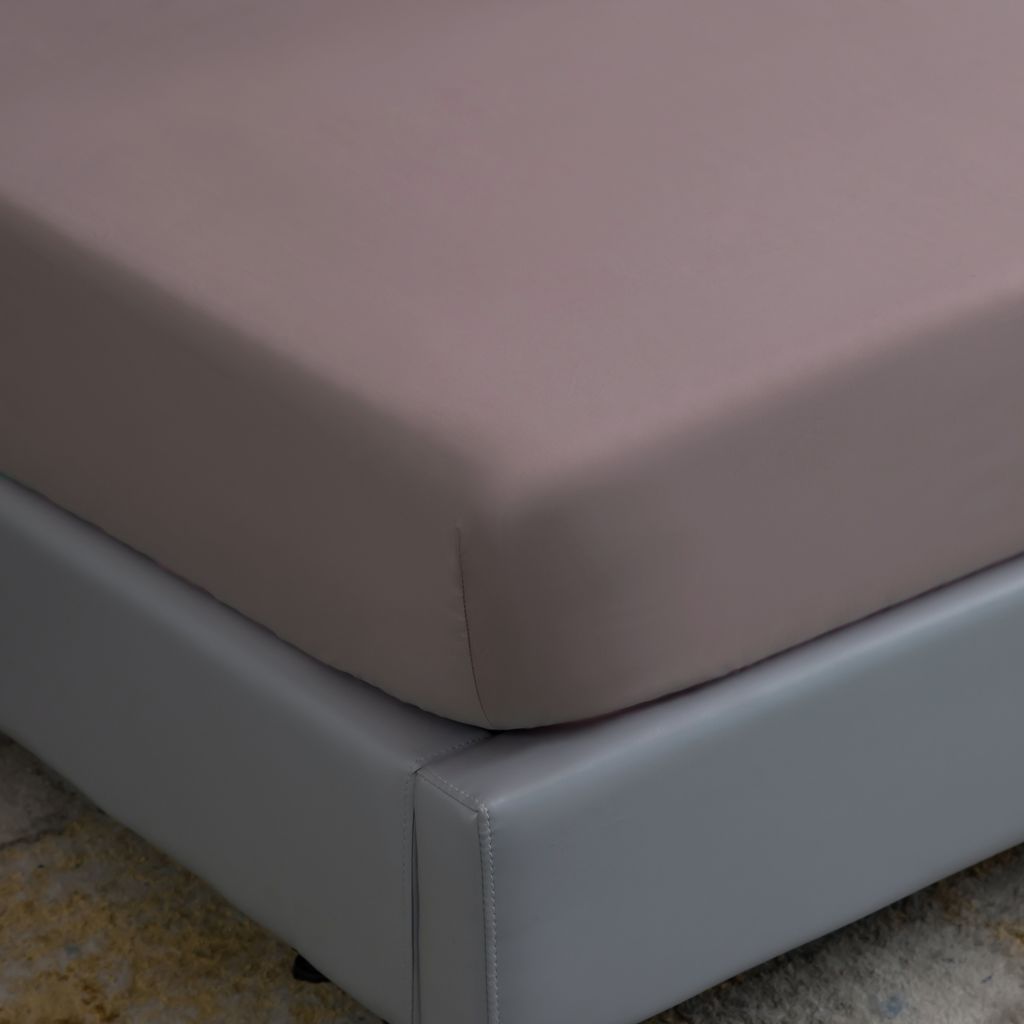 Комплект постельного белья Однотонный Сатин на резинке CSR036 2 спальный 70-70 2 шт;50-70 2 шт - Ситрейд фото 4