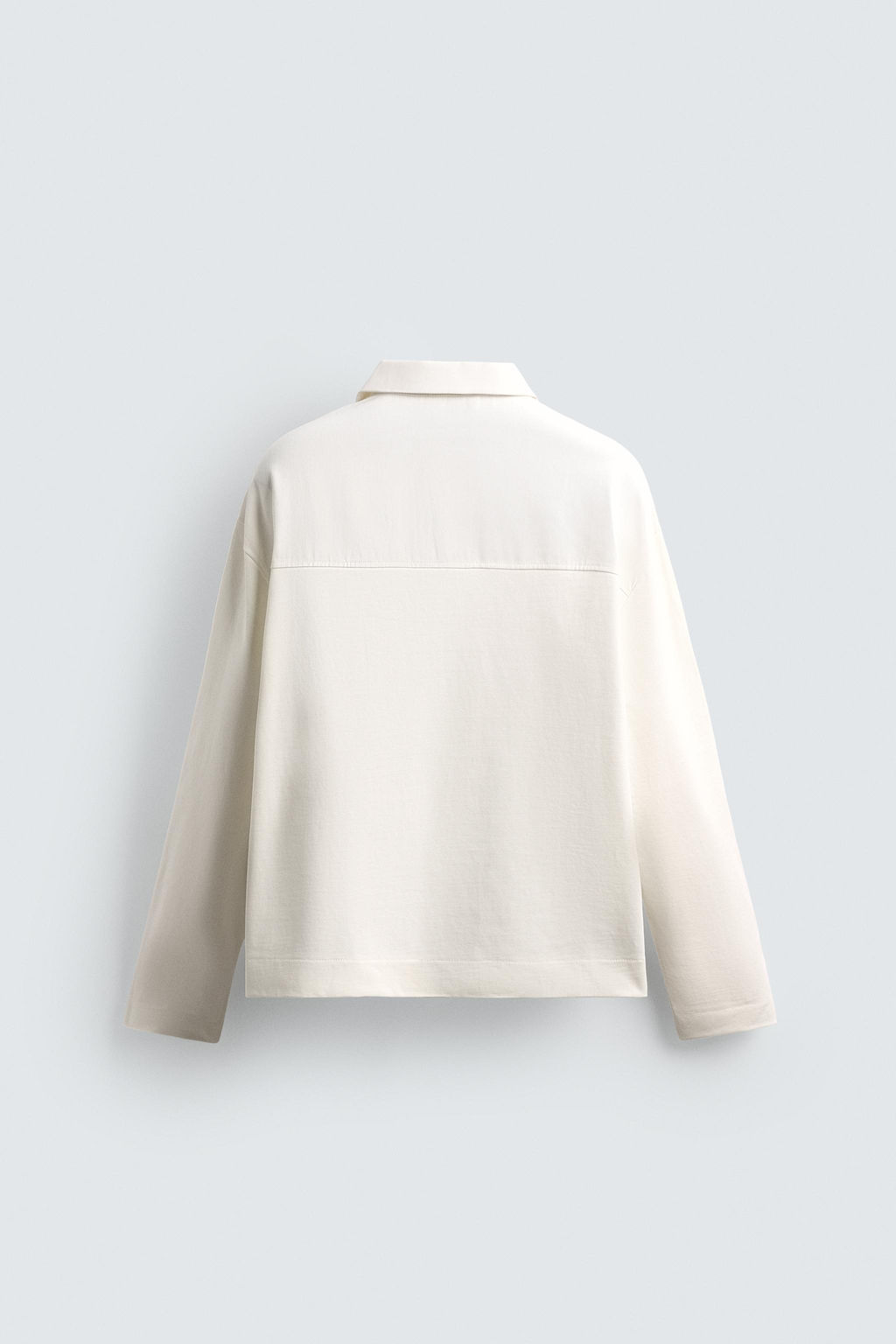 BOXY FIT TEXTURED POLO SHIRT