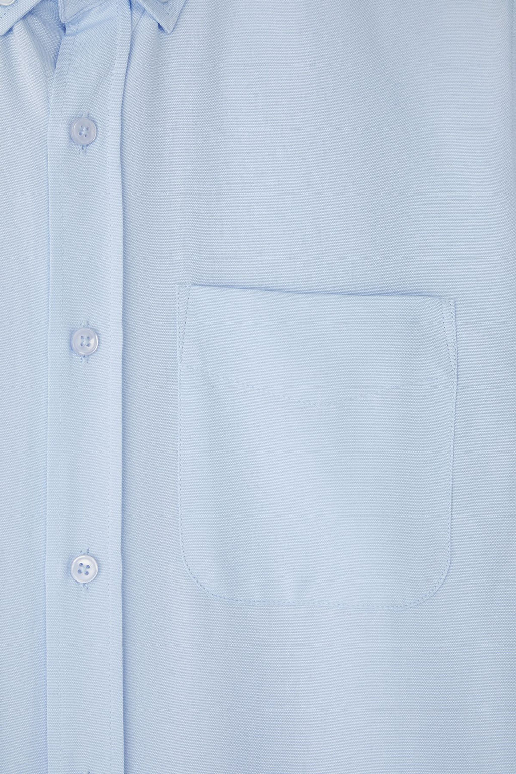 TRENDYOL MAN Mavi Regular Fit Oxford Kolay Utulenebilir Erkek Gomlek TMNSS25GO00079 - Trendyolmilla фото 7